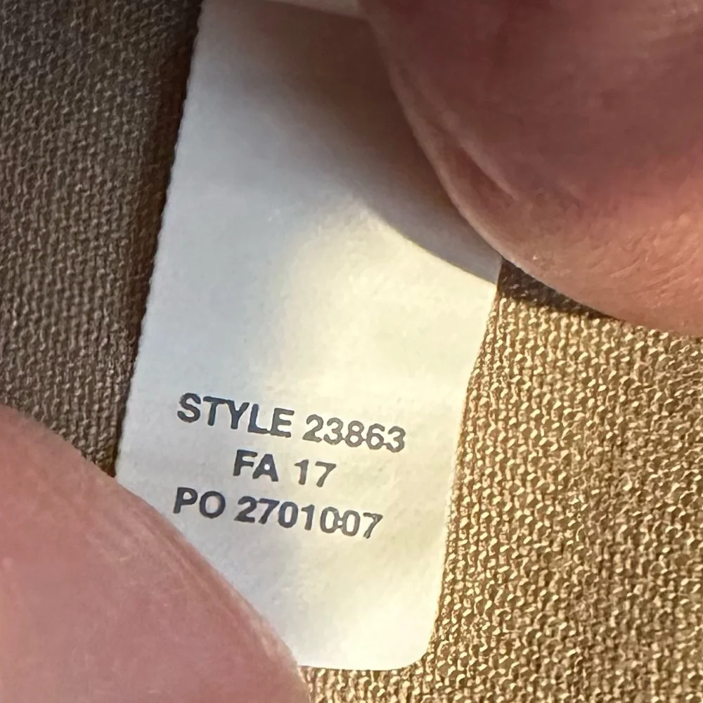 J.CREW Men's 33 Tan Flat Front Chino Shorts 9